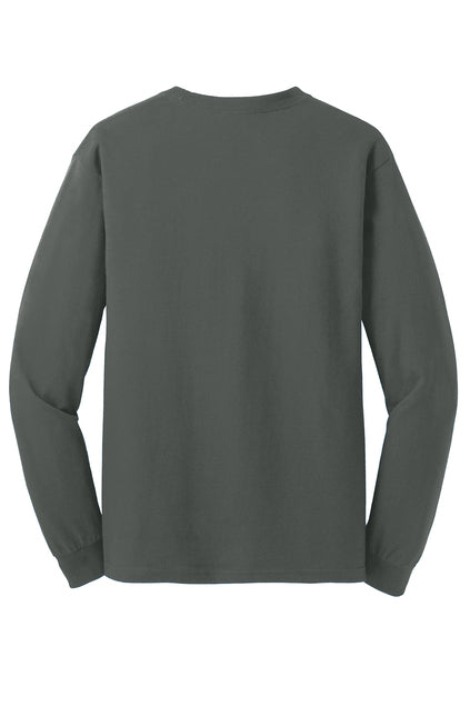 5400 Gildan® - Heavy Cotton™ 100% Cotton T-Shirt Long Sleeve "Multicolor color printing" "Left chest and Back"