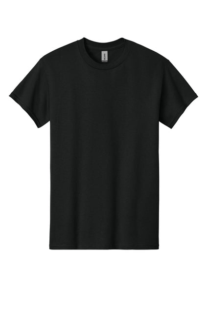 5000 Gildan® - Heavy Cotton™ 100% Cotton T-Shirt Long Sleeve "Light color garment black ink" "One color printing" "Left chest and Back" 12 minimum pieces