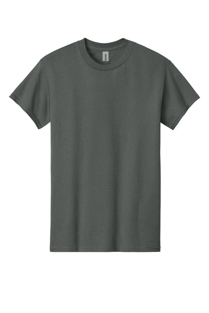 5000 Gildan® - Heavy Cotton "Dark color garment white ink" "One color printing" "Left chest and Back" 12 minimum pieces