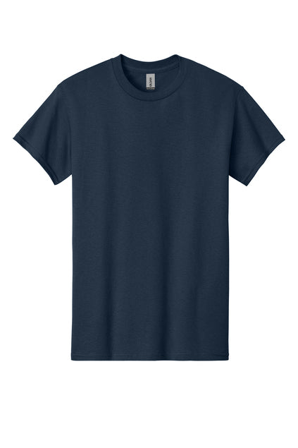 5000 Gildan® - Heavy Cotton "Dark color garment white ink" "One color printing" "Left chest and Back" 12 minimum pieces