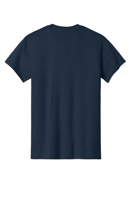 5000 Gildan® - Heavy Cotton "Dark color garment white ink" "One color printing" "Left chest and Back" 12 minimum pieces