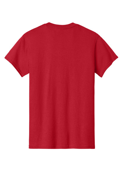 5000 Gildan® - Heavy Cotton "Dark color garment white ink" "One color printing" "Left chest and Back" 12 minimum pieces