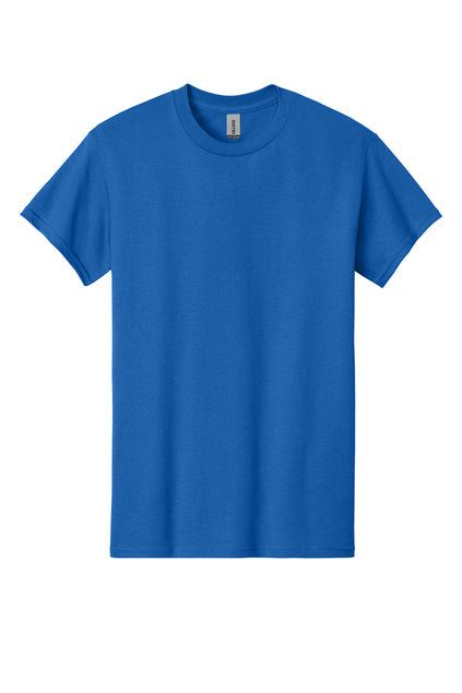 5000 Gildan® - Heavy Cotton "Dark color garment white ink" "One color printing" "Left chest and Back" 12 minimum pieces