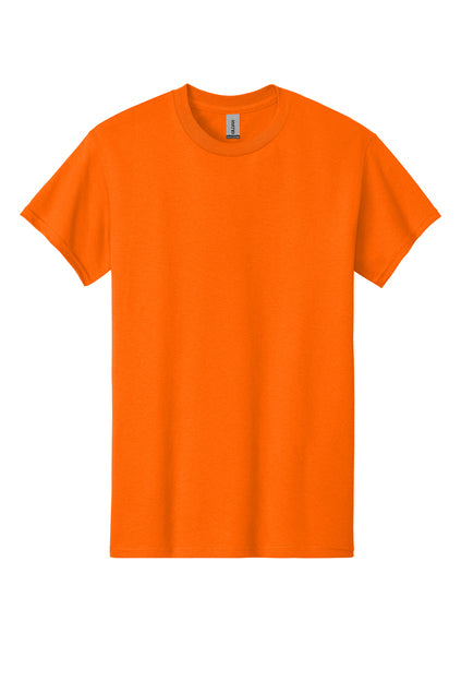 5000 Gildan® - Heavy Cotton™ 100% Cotton T-Shirt Long Sleeve "Light color garment black ink" "One color printing" "Left chest and Back" 12 minimum pieces