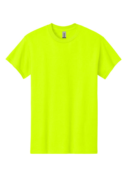 5000 Gildan® - Heavy Cotton™ 100% Cotton T-Shirt Long Sleeve "Light color garment black ink" "One color printing" "Left chest and Back" 12 minimum pieces