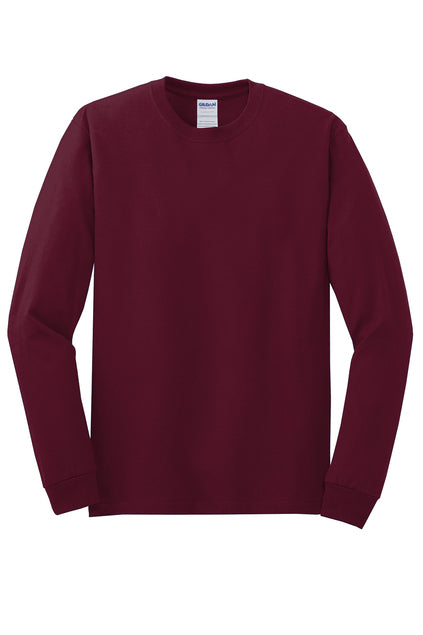 5400 Gildan® - Heavy Cotton™ 100% Cotton T-Shirt Long Sleeve "Multicolor color printing" "Left chest and Back"
