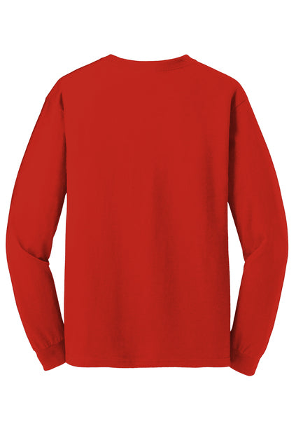 5400 Gildan® - Heavy Cotton™ 100% Cotton T-Shirt Long Sleeve "Multicolor color printing" "Left chest and Back"