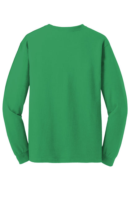 5400 Gildan® - Heavy Cotton™ 100% Cotton T-Shirt Long Sleeve "Multicolor color printing" "Left chest and Back"