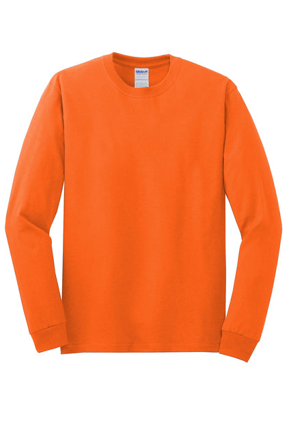 5400 Gildan® - Heavy Cotton™ 100% Cotton T-Shirt Long Sleeve "Multicolor color printing" "Left chest and Back"