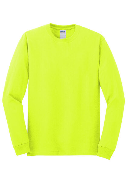 5400 Gildan® - Heavy Cotton™ 100% Cotton T-Shirt Long Sleeve "Multicolor color printing" "Left chest and Back"