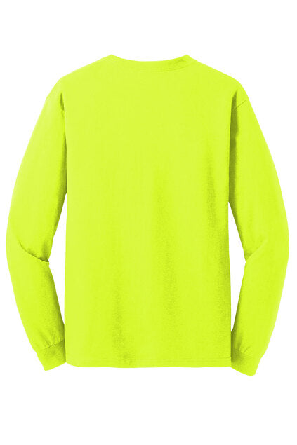 5400 Gildan® - Heavy Cotton™ 100% Cotton T-Shirt Long Sleeve "Multicolor color printing" "Left chest and Back"