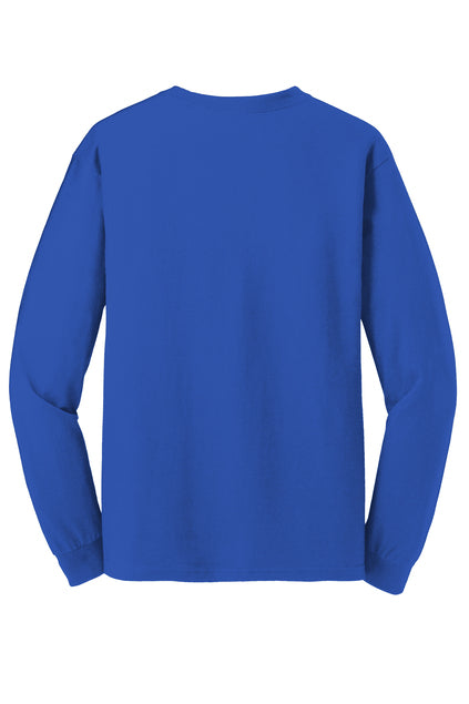 5400 Gildan® - Heavy Cotton™ 100% Cotton T-Shirt Long Sleeve "Multicolor color printing" "Left chest and Back"