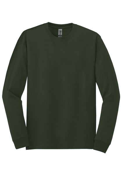 5400 Gildan® - Heavy Cotton™ 100% Cotton T-Shirt Long Sleeve "Multicolor color printing" "Left chest and Back"