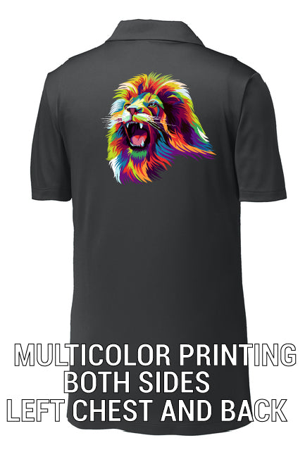 Polo 100% Polyester ST550 Sport-Tek ® PosiCharge ® Competitor "Multicolor Printing"