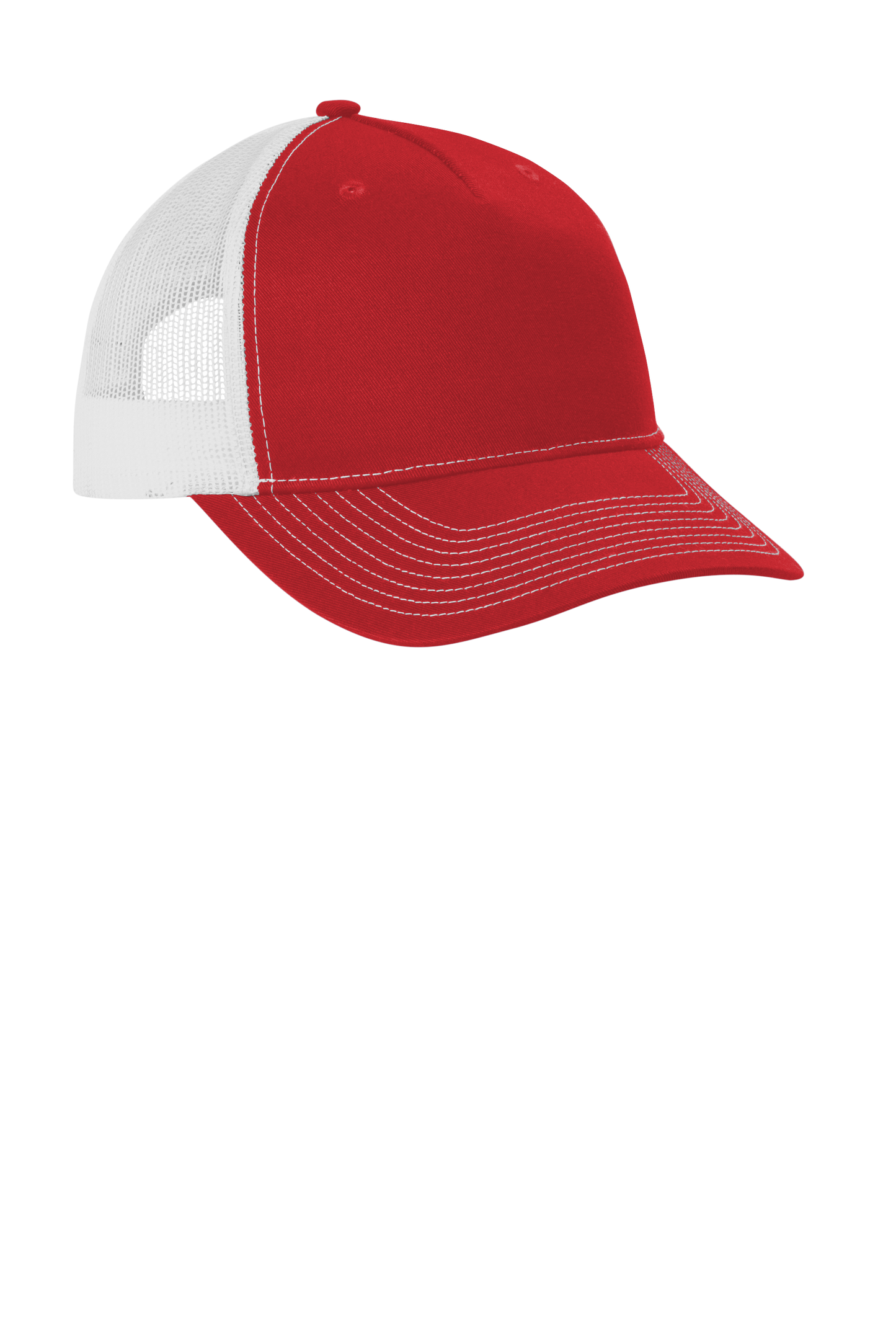 Port Authority® Snapback Five-Panel Trucker Cap "Adjustable size"