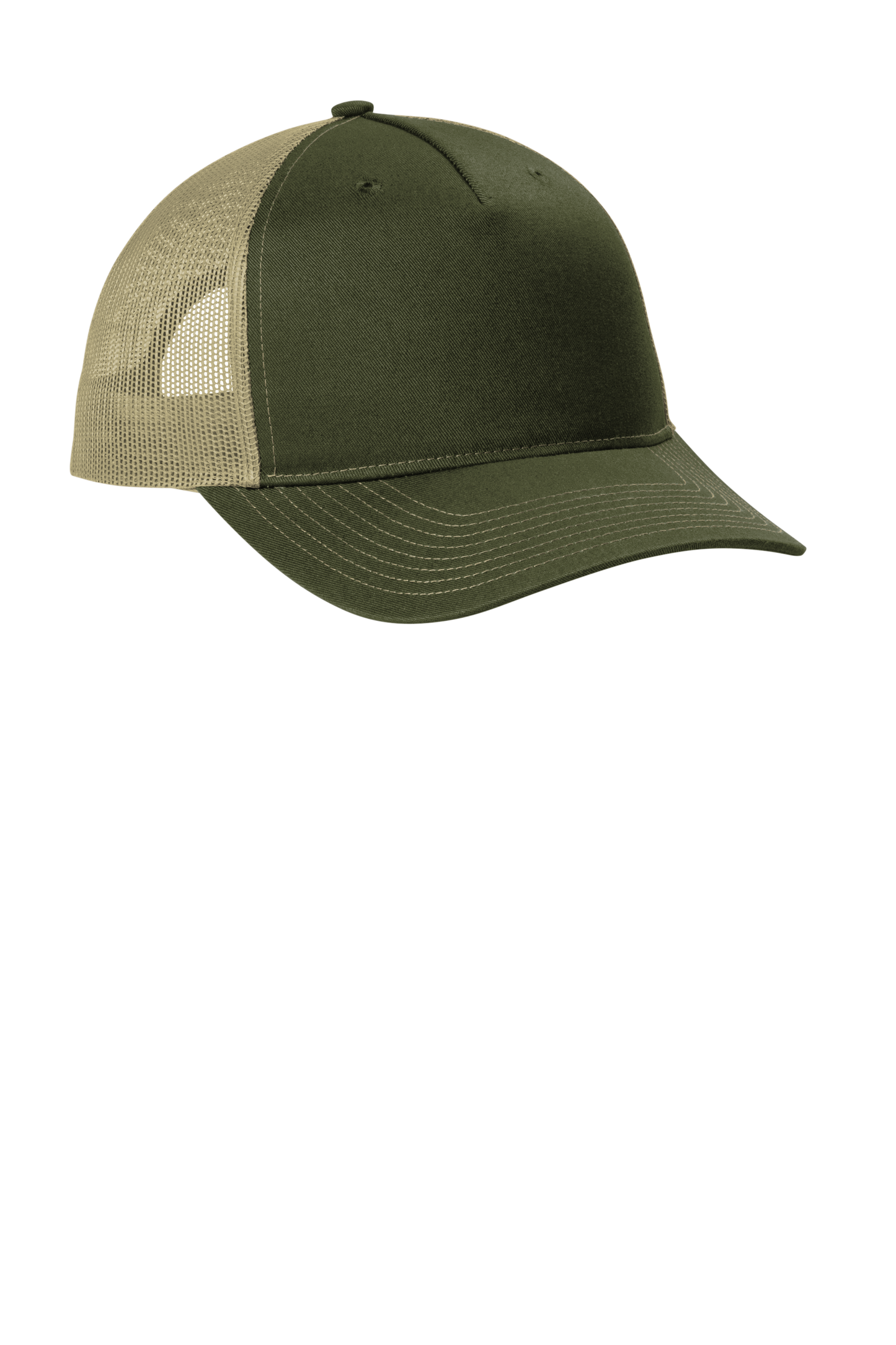 Port Authority® Snapback Five-Panel Trucker Cap "Adjustable size"