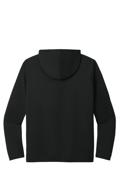 Hoodie 100% polyester Long sleeve PC380H-Sportek-A4 Performance Pullover Hooded Tee "Multicolor ink Left Chest and Back"