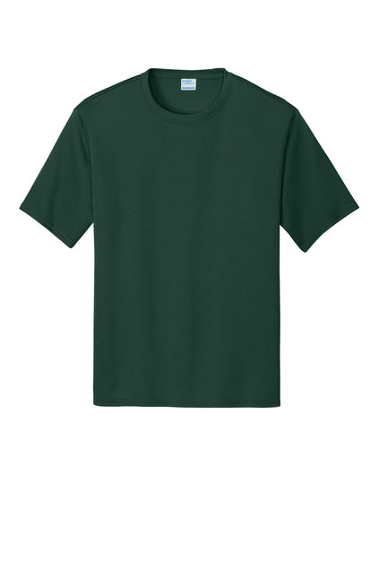 Short Sleeve 100% Polyester PC380 Port & Company® Performance Tee "Multicolor printing left chest and back"