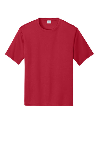 Short Sleeve 100% Polyester PC380 Port & Company® Performance Tee "Multicolor printing left chest and back"