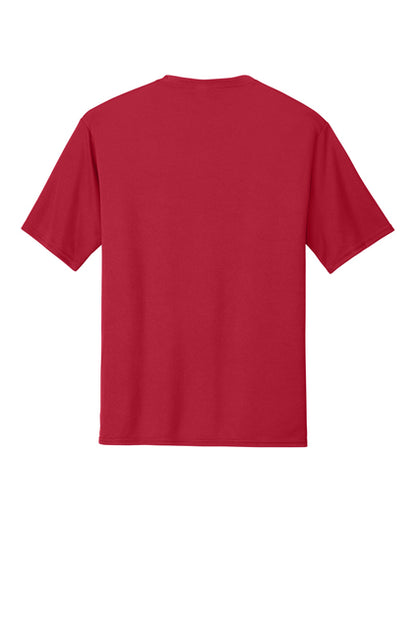 Short Sleeve 100% Polyester PC380 Port & Company® Performance Tee "Multicolor printing left chest and back"