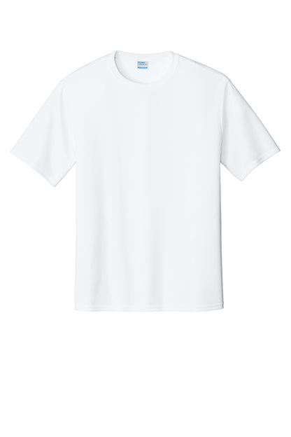 Short Sleeve 100% Polyester PC380 Port & Company® Performance Tee "Multicolor printing left chest and back"