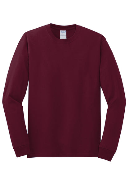 5400  Gildan® - Heavy Cotton™ 100% Cotton T-Shirt Long Sleeve "Multicolor color printing" "Left chest and Back"