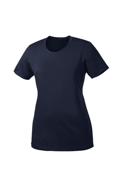Short Sleeve 100% Poly LPC380 Port & Co™ Women's Performance Tee "Multicolor Printing"