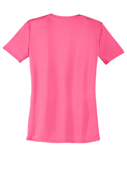 Short Sleeve 100% Poly LPC380 Port & Co™ Women's Performance Tee "Multicolor Printing"