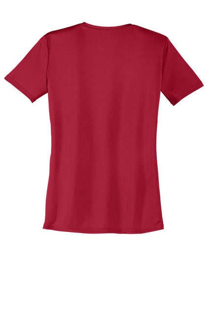 Short Sleeve 100% Poly LPC380 Port & Co™ Women's Performance Tee "Multicolor Printing"