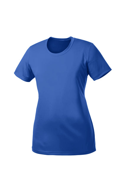 Short Sleeve 100% Poly LPC380 Port & Co™ Women's Performance Tee "Multicolor Printing"