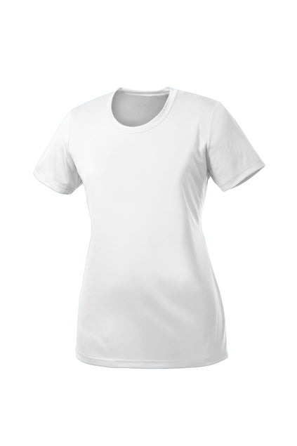 Short Sleeve 100% Poly LPC380 Port & Co™ Women's Performance Tee "Multicolor Printing"