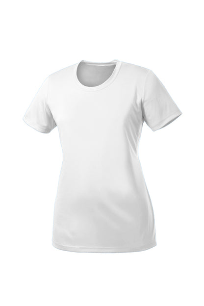 Short Sleeve 100% Poly LPC380 Port & Co™ Women's Performance Tee "Multicolor Printing"